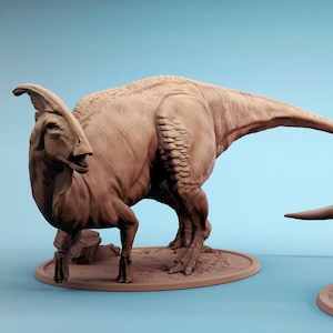 D&D Dinosaurier Parasaurier | Rollenspielmodell | Parasaurier von Rescale Miniatures