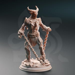 D&D Depth Chain Devil | RPG-modell | Nosmeni Chain Devils 02 | av DM Stash