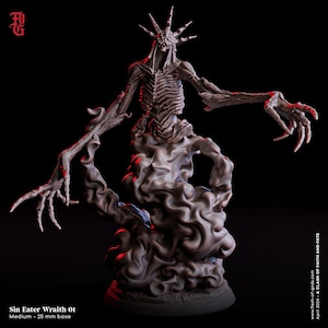 D&D Female Sin Eater Wraith | RPG Model | Sin Eater Wraith 01 by Flesh Of Gods