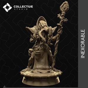 D&D Mindflayer Warlock | RPG Model | Inexorable Mindflayer| by Collective Studio