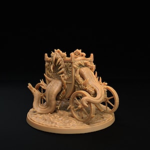 D&D Wagen Mimic | Rollenspielmodell | Wagen-Mimic von Dragon Trappers Hütte