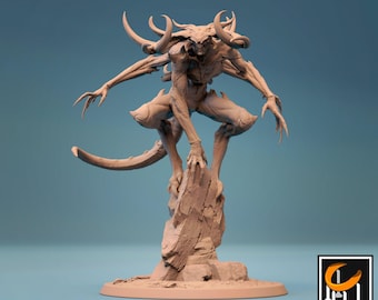 Modelo de Diablo/Demonio/RPG/Atormentador de D&D de Rescale Miniatures