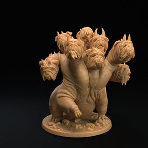 D&D Bulldog Hydra / Modello RPG / di Dragon Trappers Lodge