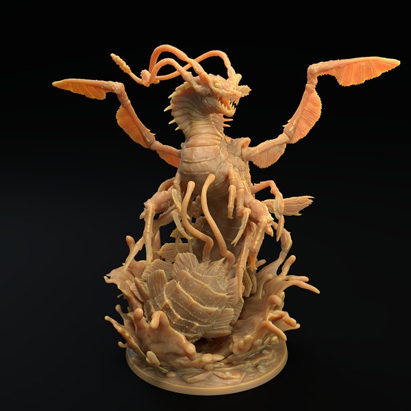 D&D Dragon Shrimp | RPG Model | by Dragon Trappers Lodge