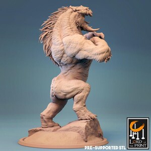 D&D Abyss Ape Demon | Model RPG | Barlgura od Rescale Miniatures zdjęcie 7