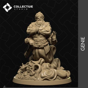D&D Noble Djinn / Genie | RPG Model | Genie | by Collective Studio
