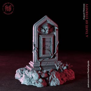 D&D 墓石風景 | RPG モデル | Flesh Of Gods による A Taste of Eternity コレクション