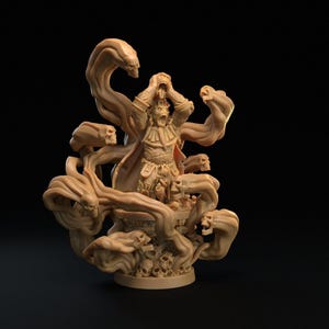 D&D Monkeyfolk Necromancer | RPG Model | Bobokai Necromancer | by Dragon Trappers Lodge