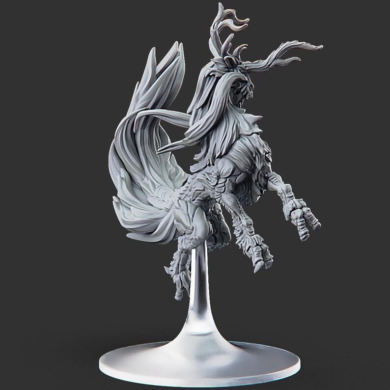 D&D Celestial Lion / Ki-rin RPG Model Ki-rin by Printed - Etsy