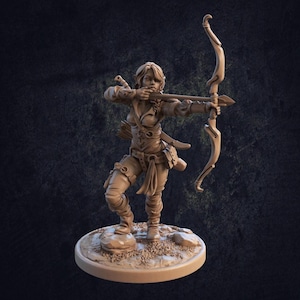 D&D Elfe Waldläuferin | Rollenspielmodell | Lila von Dragon Trappers Hütte