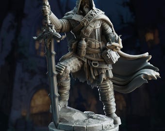 D&D Elder Hermit Knight | RPG Model | Ator - Revenant of Vindication | by DM Stash