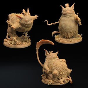 Espíritus traviesos del bosque de D&D / Modelo de juego de rol / por Dragon Trappers Lodge