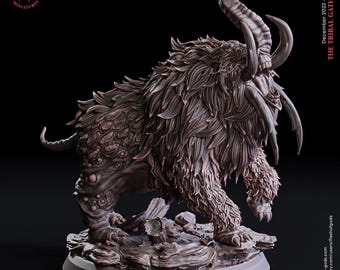 D&D Woolly Mammoth | RPG Model | Nevostodon | by Flesh Of Gods
