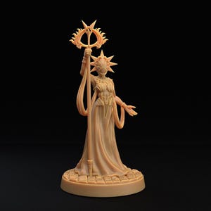 D&D Masked Female Elf Cleric / Sorcerer | RPG Model | Astral Elf Priestess by Dragon Trappers Lodge