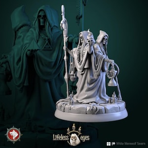 D&D Reaper Swarm | RPG Model | Three Necromancers | by White Werewolf Tavern