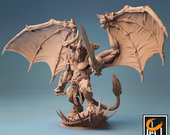 D&D Devil / Demon | RPG Model | Disciple of War by Rescale Miniatures