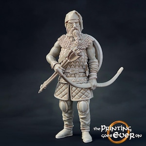 D&D Celtic Ranger Missing Eye | RPG Model | Fernando | by The Printing Goes Ever On