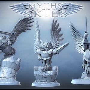 D&D Owlin Companion / Familiar | RPG Model | Mighty Owl Knights | by Mini Monster Mayhem