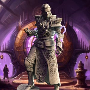 D&D Maschio Elfo Arcano Artificiere / Modello RPG / Netros di Casa Verani - Arcane Artificer / di DM Stash