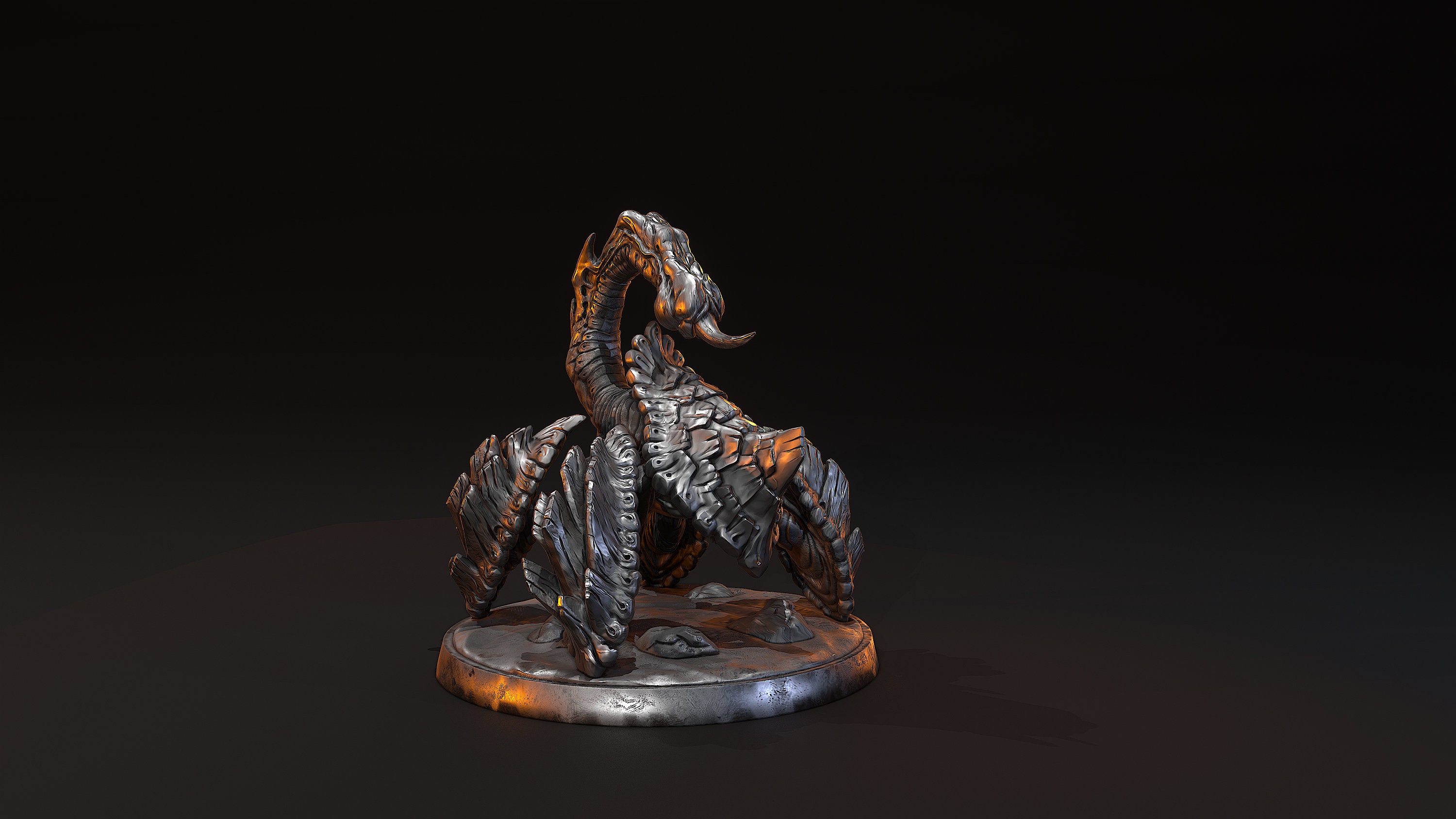 D&D Insect / Aberration RPG Model Crawler Soldier by - Etsy
