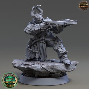 D&D Paladin Arbalist | RPG Model | Erland Bloodwagon | by Daybreak Miniatures