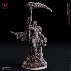D&D Female Reaper | RPG Model | Death Wielder by Flesh Of Gods