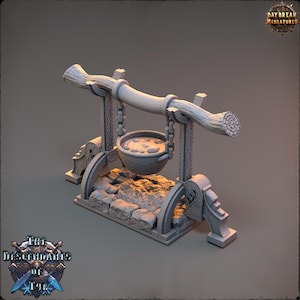 Fornello da campeggio D&D / Modello RPG / Bollitore per canederli alla lava / di Daybreak Miniatures