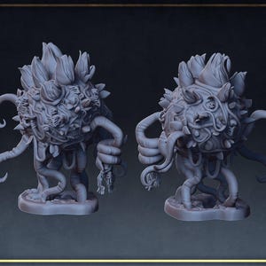 D&D Undead Flora | RPG Model | Corpse Flower | Roleplaying + Miniatures