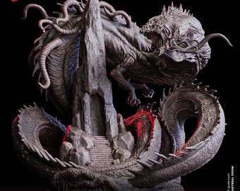 D&D Leviathan  | RPG Model | Leviathan | Flesh Of Gods