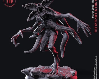 D&D Demogorgon Monster | RPG Model | The Strange Thing by Flesh Of Gods
