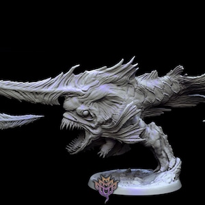 D&D Evolved Angler | RPG Model | Evolved Angler by Mini Monster Mayhem