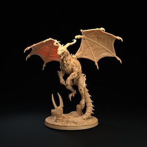 D&D Warforged Armored Dragon | RPG Model | Draco Inevitis | by Dragon Trappers Lodge