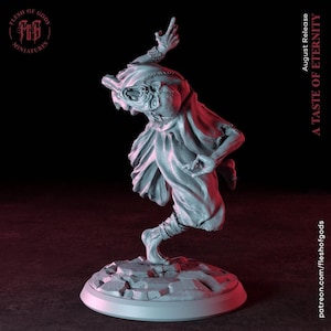 D&D Corrupted Vampire Thrall | RPG Model | Cursed Man by Flesh Of Gods