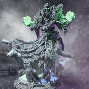 D&D Ancient Wraith | RPG Model | Brisini, Boreal Wraith | by DM Stash