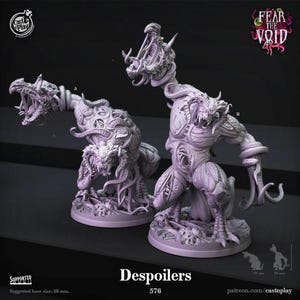 D&D Void Fiend | RPG Model | Despoilers | by Cast n Play