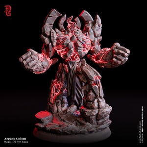 D&D Arkaner Golem | Rollenspielmodell | Arcane Golem von Flesh Of Gods