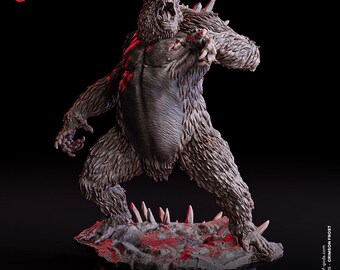 Vampiric Yeti / Crimson Frost / Flesh of Gods / Miniatures - Etsy