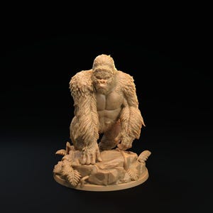 D&D Wild Ape / Modello RPG / Gorilla di Dragon Trappers Lodge