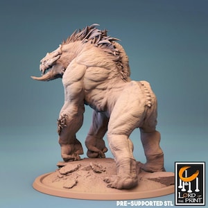 D&D Abyss Ape Demon | Model RPG | Barlgura od Rescale Miniatures zdjęcie 3
