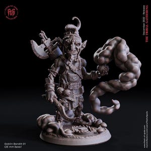 D&D Goblin Bandit | RPG Model | Goblin Bandit | by Flesh Of Gods