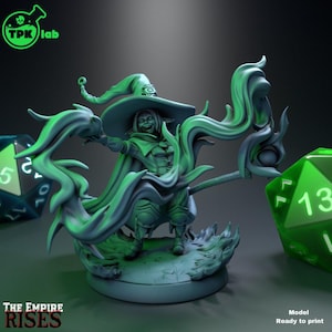 D&D Female Gnome Sorcerer / Warlock | RPG Model | Zagstar - By TPK LAB
