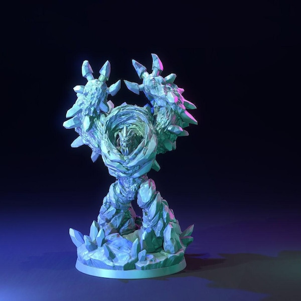D&D Ice Elemental | RPG Model | by Dragon Trappers Lodge