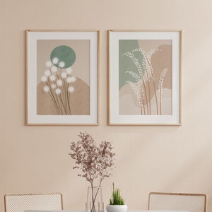 3 láminas decorativas - Natural plants - Cuadros y lienzos de diseño