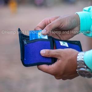Handgemachte Hanf Geldbörse, made in Nepal, Hanf Geldbörse, Hanf Liebhaber, Geldbeutel
