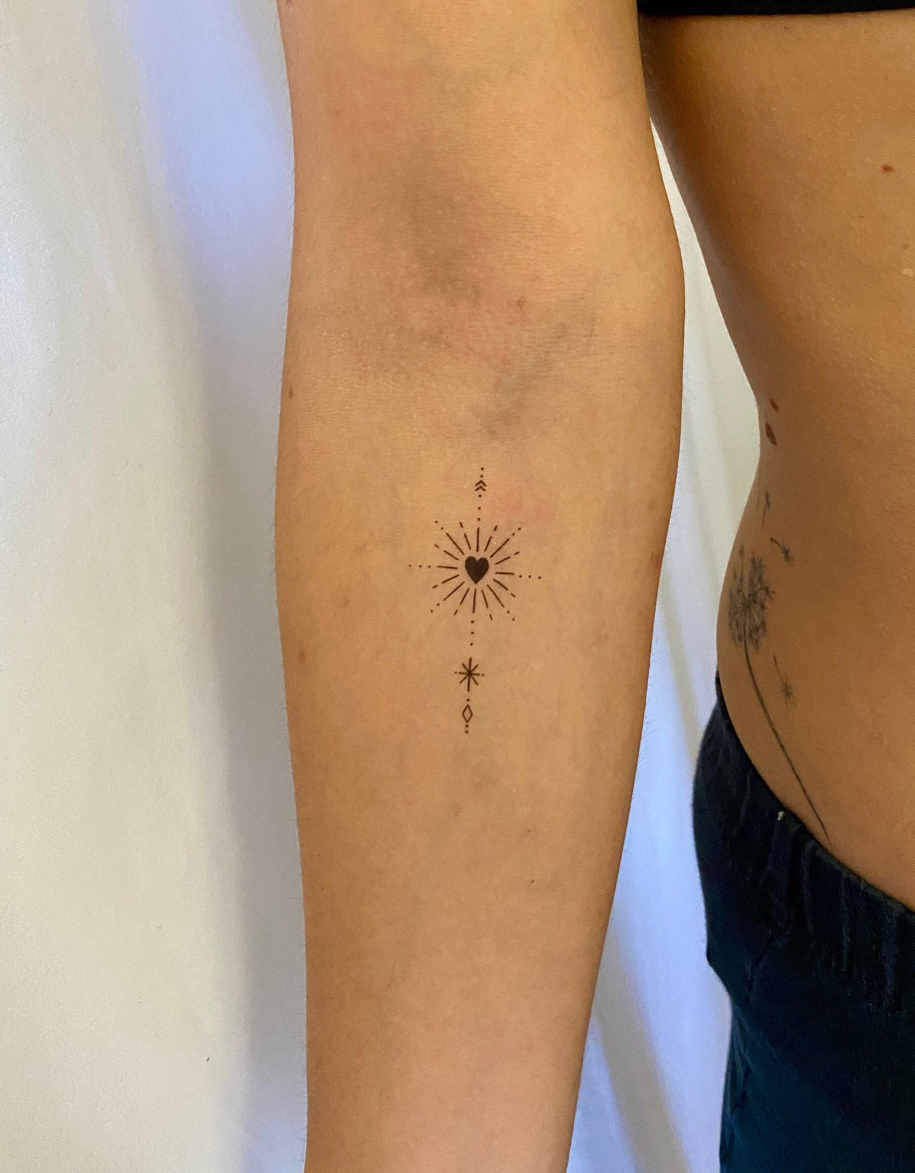 Small Arrow Tattoo for Fine Lines