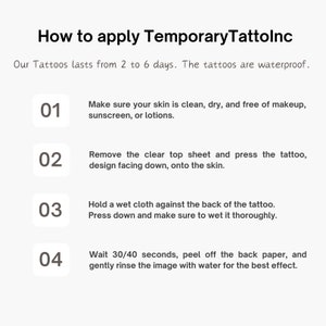 Pinky swear temporary tattoo Set of 2 / Friendship Tattoo / Best friend tattoo image 3