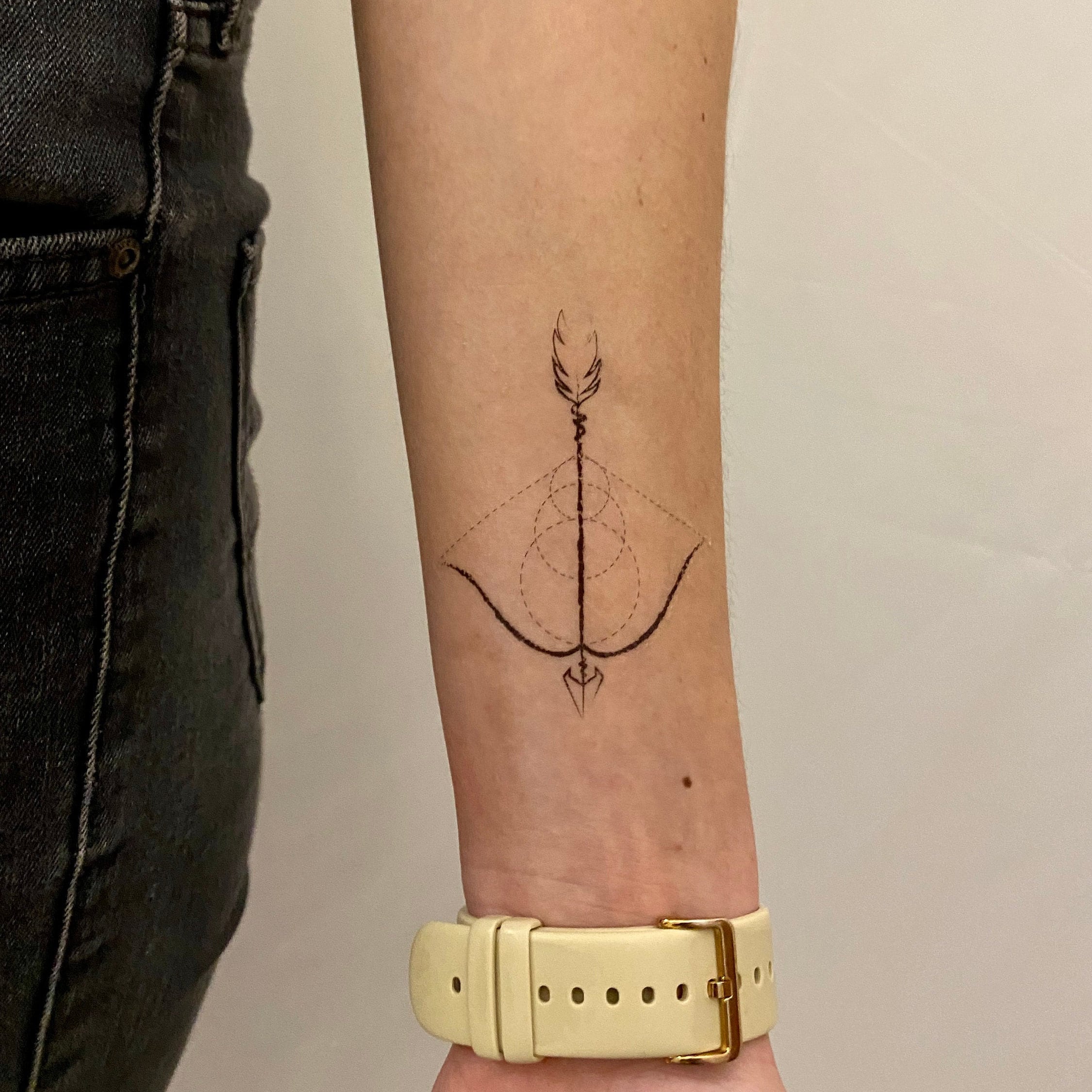 Geometric Lighthouse Tattoo Design – Tattoos Wizard Designs