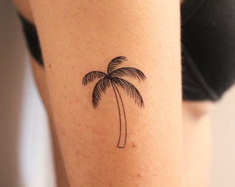 100 Inspirational Palm Tree Tattoos