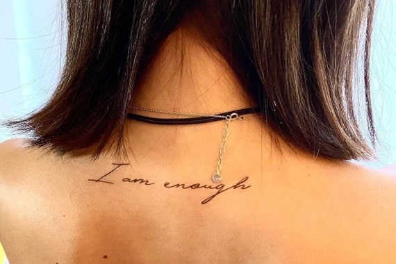 33 Best I Am Enough Tattoo Ideas  Read This First