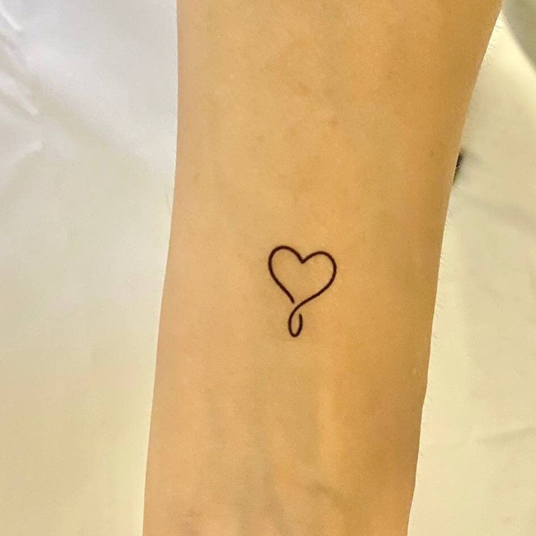 Infinity Heart Temporary Tattoo set of 3 / Heart Fake Tattoo - Etsy Sweden Infinity Heart Temporary Tattoo set of 3 / Heart Fake Tattoo - Etsy Sweden